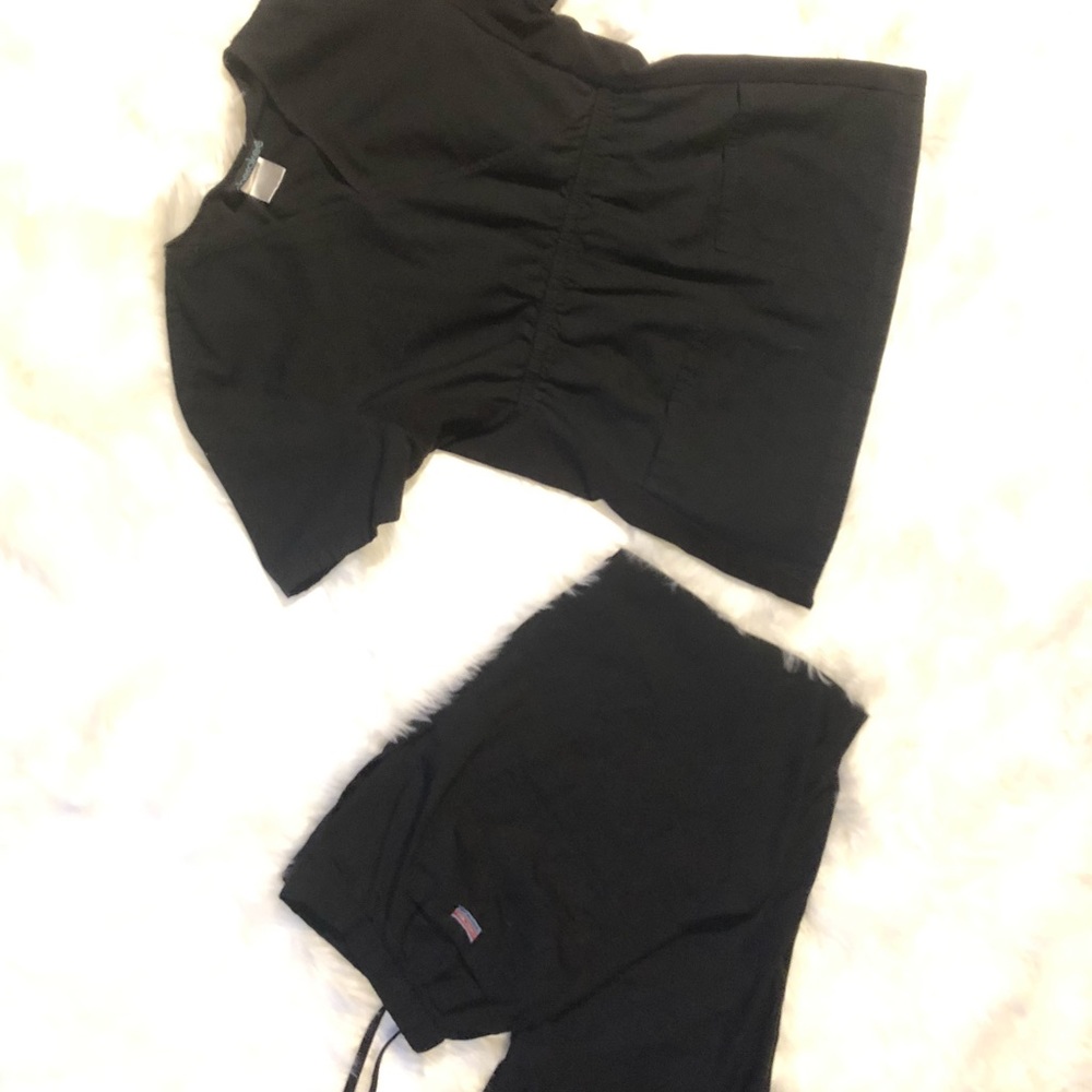 Black Cherokee scrub set